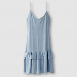 Платье на бретелях, низ с воланами VILA VISIMU STRAP DRESS