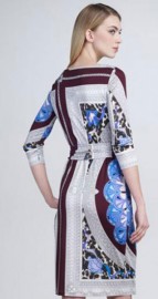 Серое дизайнерское платье Emilio Pucci