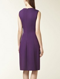 Классическое фиолетовое платье Burberry