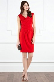Женственное красное платье Coast