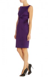 Фиолетовое платье-футляр из атласа Asos