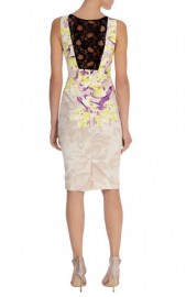 Элегантное платье-футляр с кружевной спинкой Karen Millen