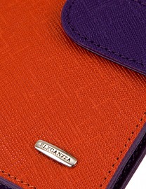 Обложка для документов Z3448-2807 orange/purple (Eleganzza)