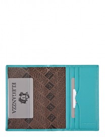 Обложка для документов Z3649-2585 l.blue (Eleganzza)