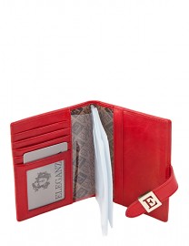 Обложка для документов Z3791-2807 red (Eleganzza)
