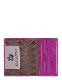Обложка для документов Z3794-2585 biruza/lilac (Eleganzza)