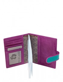 Обложка для документов Z3794-2807 biruza/lilac (Eleganzza)