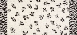 Палантин женские шелк 80х175 B02-3140-01 (Eleganzza)