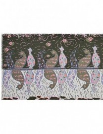 Палантин женские виск+шелк 70х180 D34-1156-16 (Eleganzza)