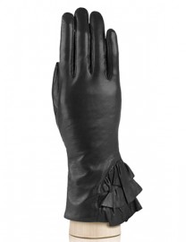 Перчатки женские 100% шерсть HP328 black (Eleganzza)