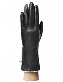 Перчатки женские 100% шерсть IS120 black (Eleganzza)