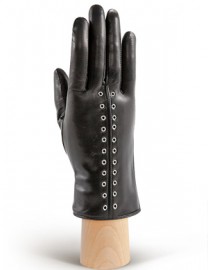 Перчатки женские 100% шерсть IS6453 black (Eleganzza)