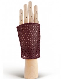 Перчатки женские без пальцев 279 merlot (Eleganzza)