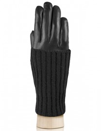 Перчатки женские (шерсть и кашемир) IS01330 black (Eleganzza)