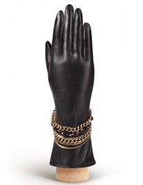 Перчатки женские (шерсть и кашемир) IS02046 black (Eleganzza)