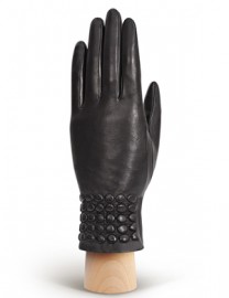 Перчатки женские (шерсть и кашемир) IS173-sh black (Eleganzza)