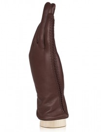 Перчатки женские (шерсть и кашемир) IS5087 brown (Eleganzza)