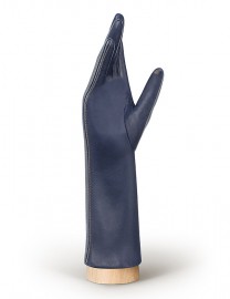 Перчатки женские (шерсть и кашемир) TOUCH F-IS0065 grey/d.blue (Eleganzza)