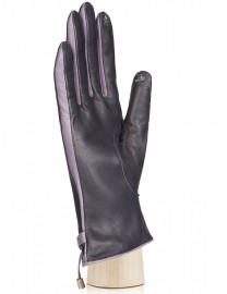 Перчатки женские (шерсть и кашемир) TOUCH HP02920 d.grey/parme (Eleganzza)