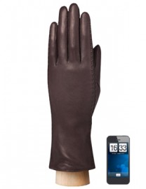 Перчатки женские (шерсть и кашемир) TOUCH HP91104 d.brown (Eleganzza)