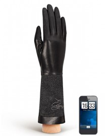 Перчатки женские (шерсть и кашемир) TOUCH IS02057 black (Eleganzza)