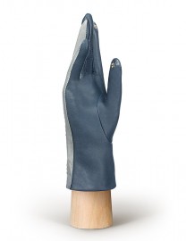 Перчатки женские (шерсть и кашемир) TOUCH IS04520 d.blue/l.grey (Eleganzza)