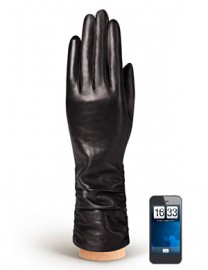 Перчатки женские (шерсть и кашемир) TOUCH IS98328 black (Eleganzza)