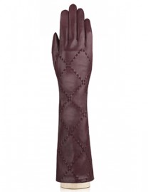 Перчатки женские подкладка из шелка IS02009 cabernet (Eleganzza)