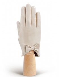 Перчатки женские подкладка из шелка IS233 ivory (Eleganzza)