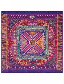 Платок женские шелк 90х90 B04-3175-10 (Eleganzza)