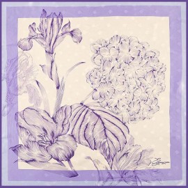 Платок женские шелк 90х90 B06-3141-09 (Eleganzza)