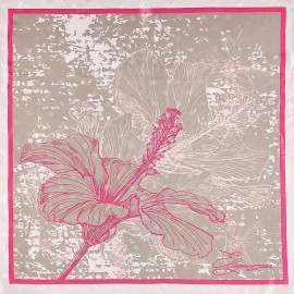 Платок женские шелк 90х90 B06-3142-05 (Eleganzza)