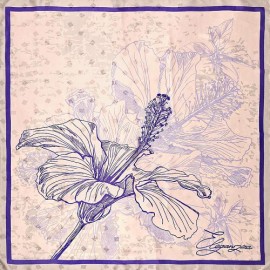 Платок женские шелк 90х90 B06-3142-09 (Eleganzza)