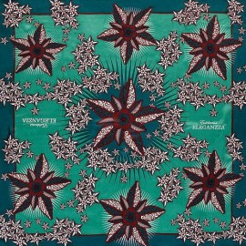 Платок женские шелк 90х90 D03-1213-14 (Eleganzza)