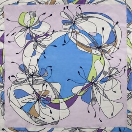 Платок женские шелк 90х90 KE04-7005-11 (Eleganzza)