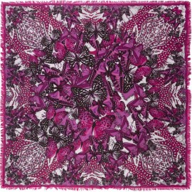Платок женские шелк+виск 110х110 D34-1146-06 (Eleganzza)