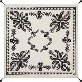 Платок женские шерсть+кашемир 110х110 Y42-7111-02 (Eleganzza)