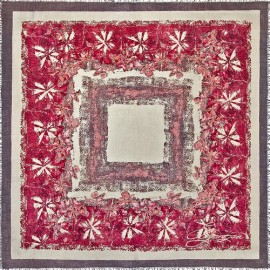 Платок женские шерсть+кашемир 120х120 Y42-7118-08 (Eleganzza)