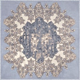 Платок женские шерсть+кашемир 135х135 S42-0700-11 (Eleganzza)