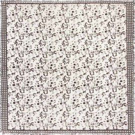 Платок женские шерсть+кашемир 90х90 Y42-7110-01 (Eleganzza)