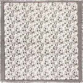 Платок женские шерсть+кашемир 90х90 Y42-7110-01 (Eleganzza)