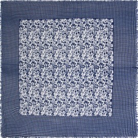 Платок женские шерсть+кашемир 90х90 Y42-7110-12 (Eleganzza)