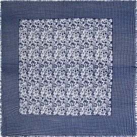 Платок женские шерсть+кашемир 90х90 Y42-7110-12 (Eleganzza)