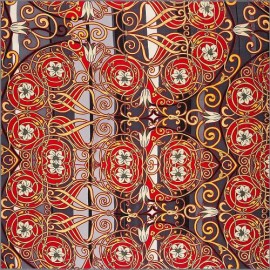 Платок женские шерсть+шелк 120х120 B43-3134-07 (Eleganzza)