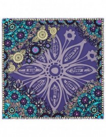 Платок женские виск+шелк 110х110 D34-1157-10 (Eleganzza)