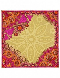Платок женские виск+шелк 110х110 D34-1157-17 (Eleganzza)