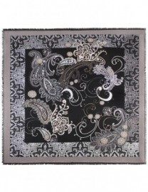 Платок женские виск+шерсть 140х140 LSL33-162-01 (Labbra)