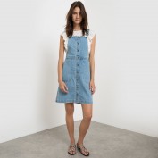 Платье-комбинезон в форме трапеции VILAGOS DENIM SPENCER