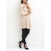 Платье с рукавами 3/4, из вуали, с вышивкой гладью, VILA VIGURLA TUNIC