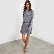 Платье приталенное с воланами VILUKKAL DRESS